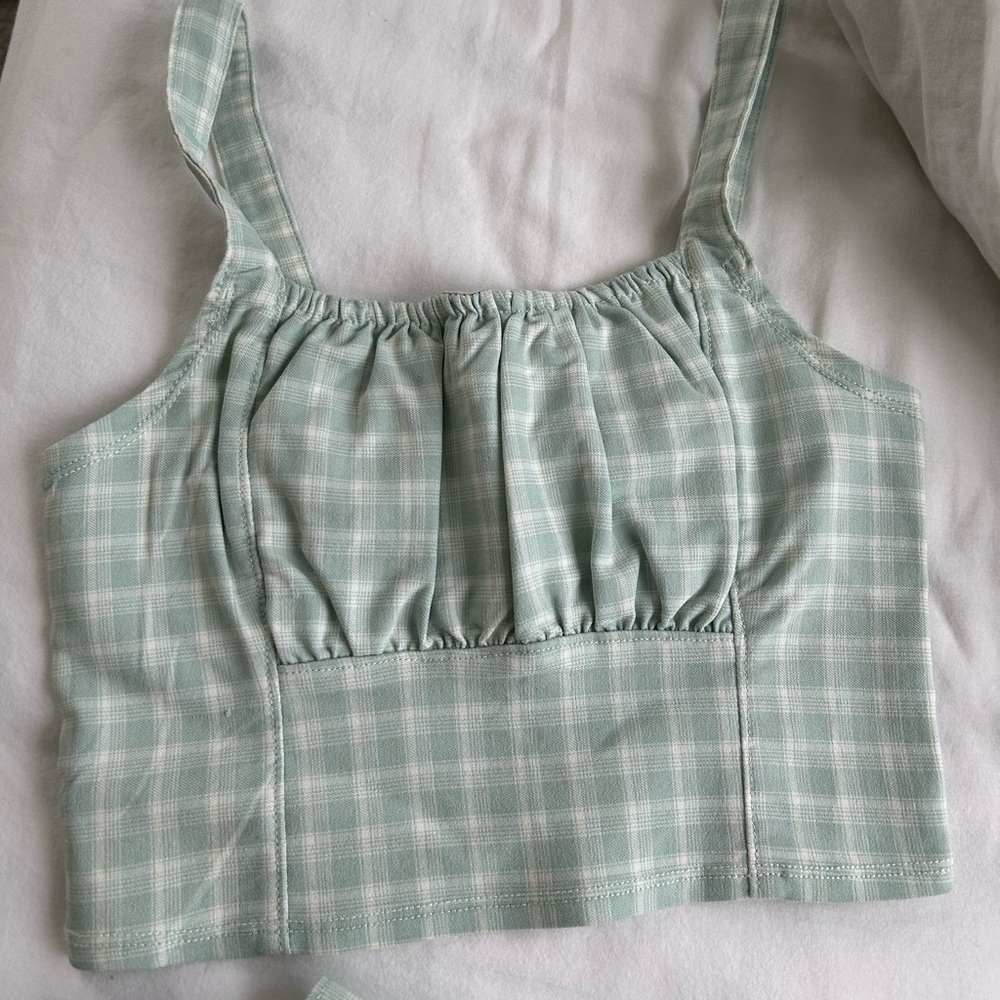 Plaid Set (Top and Pants)